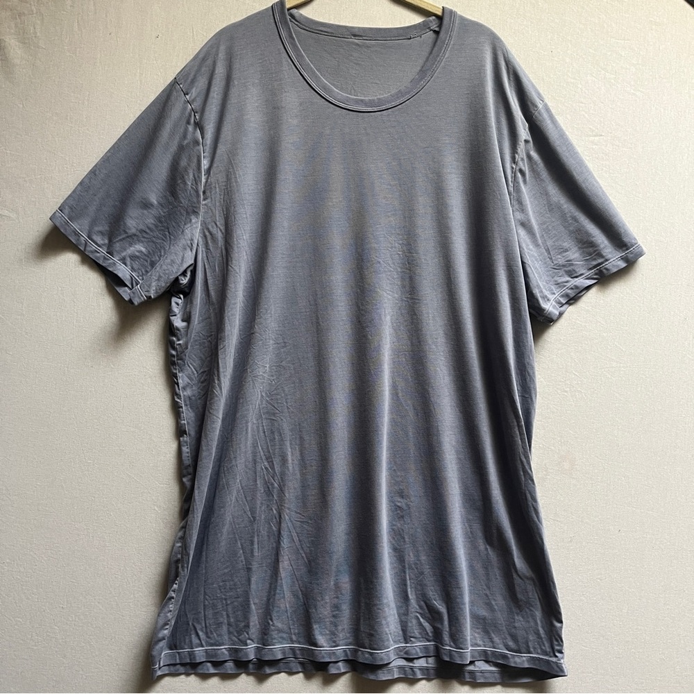 Lululemon Oversized T-Shirt Purple Grey Sz XL 24” PTP